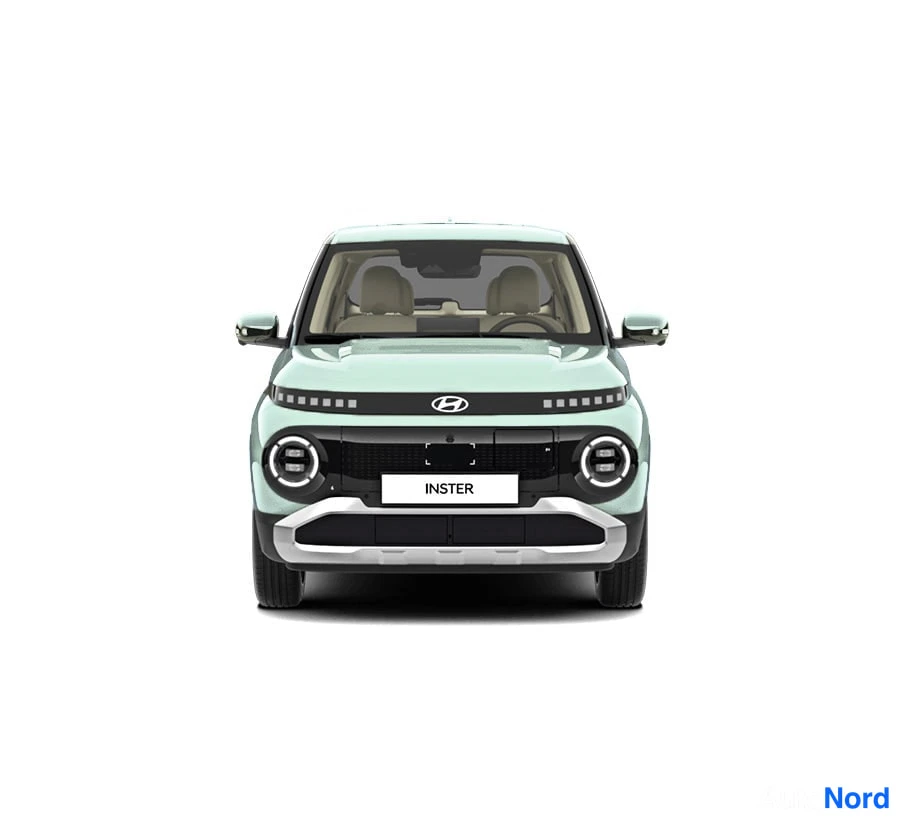 Vihreä Hyundai Inster 2026, edestä, kuva 11