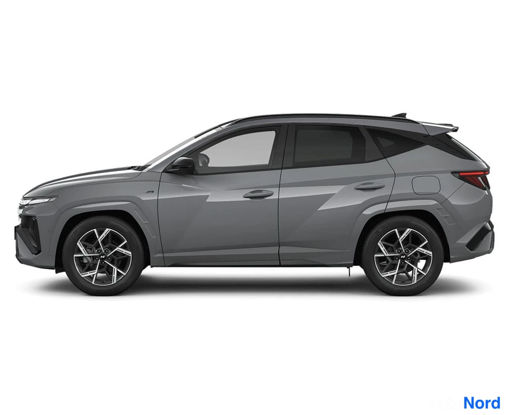 Valkoinen Hyundai Tucson 2026, sivulta, kuva 13