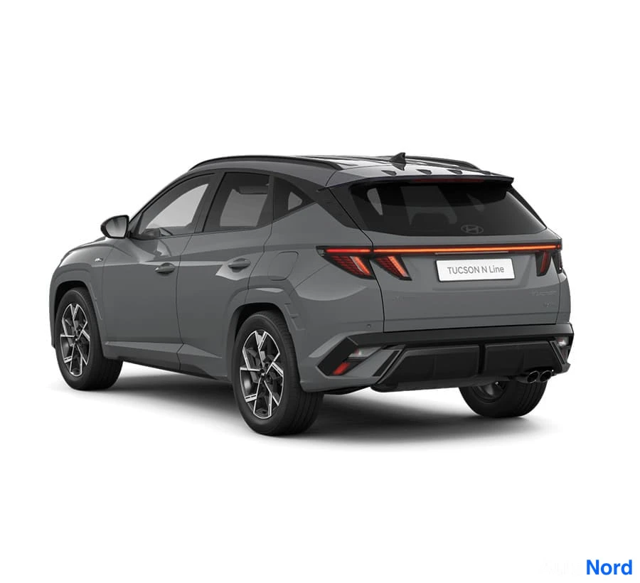 Valkoinen Hyundai Tucson 2026, takaviisto, kuva 16