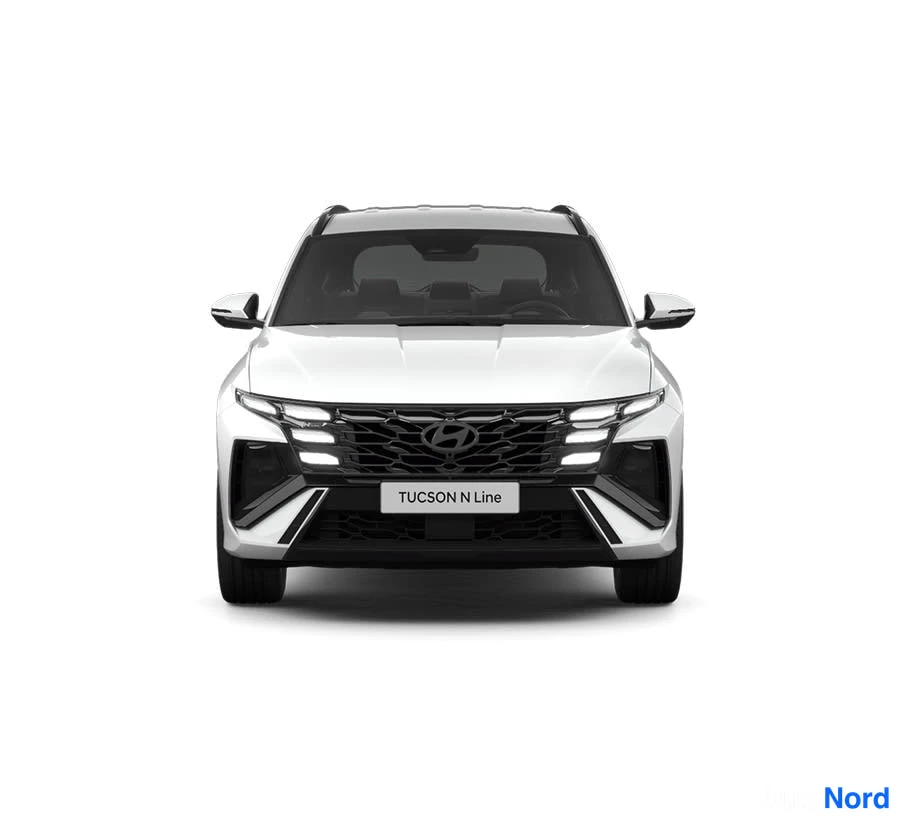 Valkoinen Hyundai Tucson 2026, edestä, kuva 10