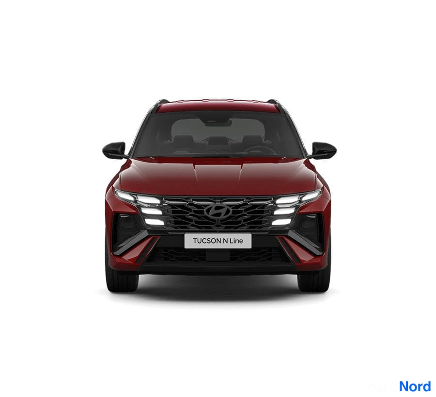 Valkoinen Hyundai Tucson 2026, edestä, kuva 8