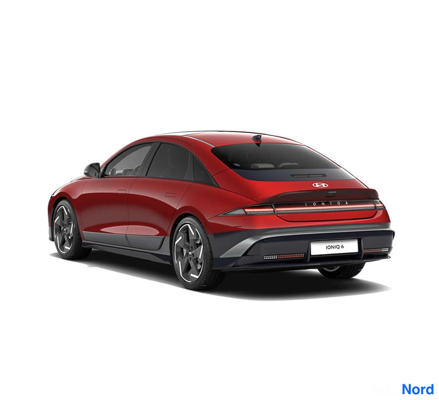Punainen Hyundai IONIQ 6 2026, takaviisto, kuva 7