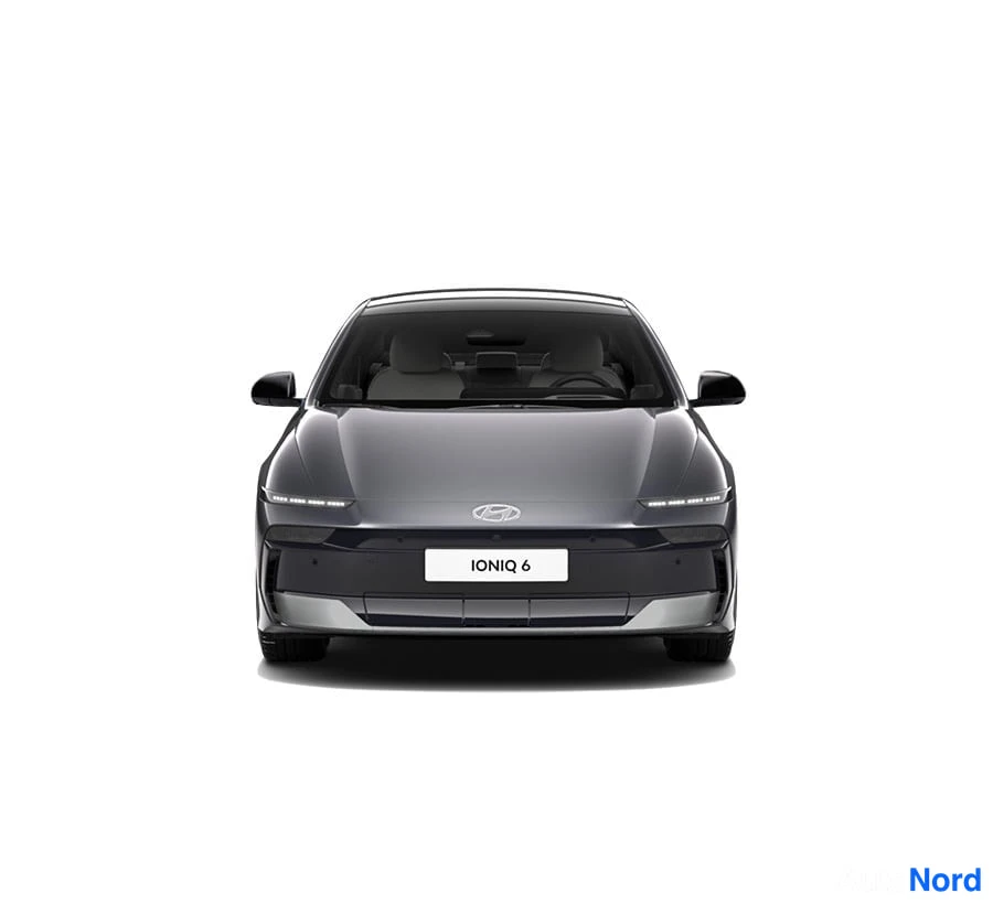 Punainen Hyundai IONIQ 6 2026, edestä, kuva 4