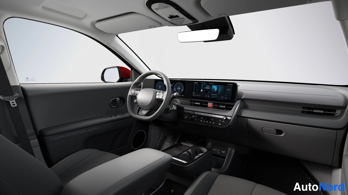 Valkoinen Hyundai IONIQ 5 2026, ohjaamo, kuva 5