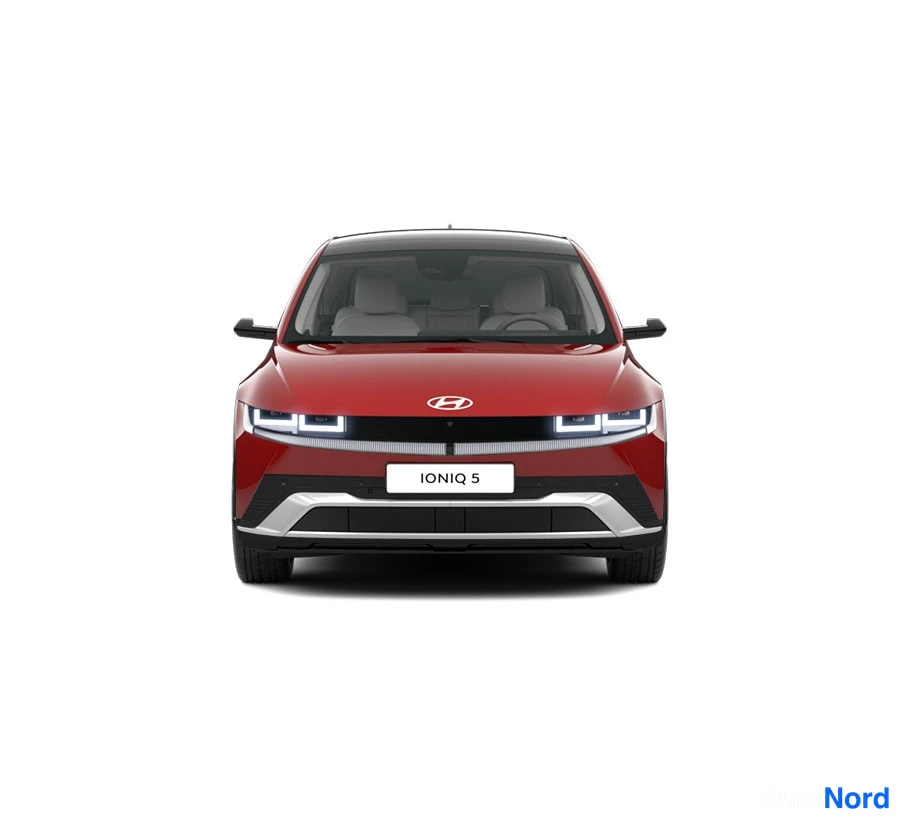 Punainen Hyundai IONIQ 5 2026, edestä, kuva 3