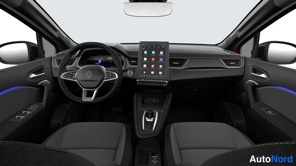 Harmaa Renault Symbioz 2026, ohjaamo, kuva 19