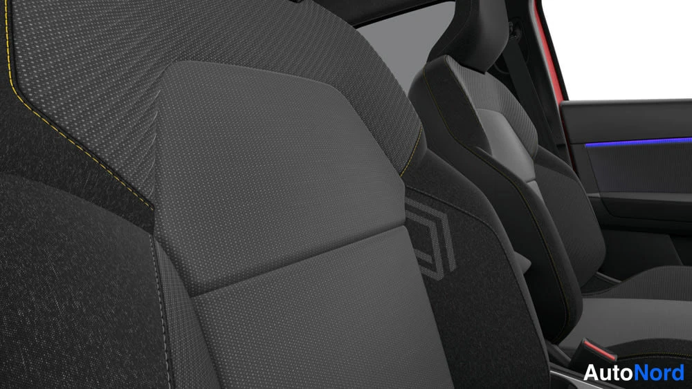 Harmaa Renault Symbioz 2026, etuistuimet, kuva 20