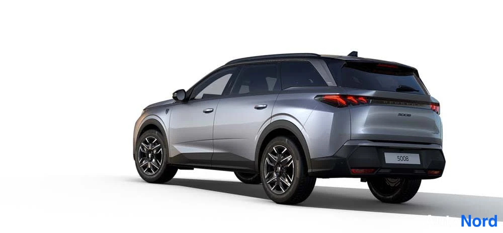 Harmaa Peugeot 5008 2026, takaviisto, kuva 36