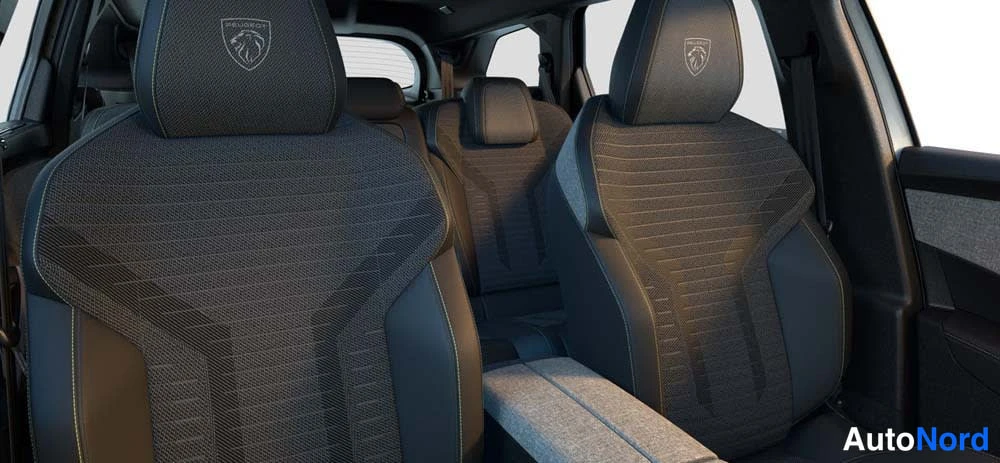 Harmaa Peugeot 5008 2026, etuistuimet, kuva 40