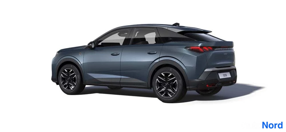 Sininen Peugeot 3008 2026, takaviisto, kuva 4