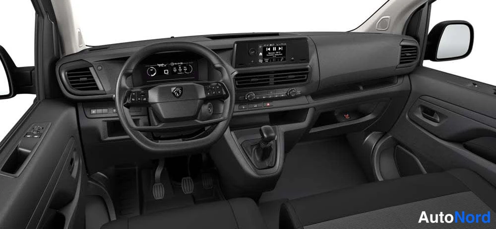 Valkoinen Peugeot Expert 2026, ohjaamo, kuva 6