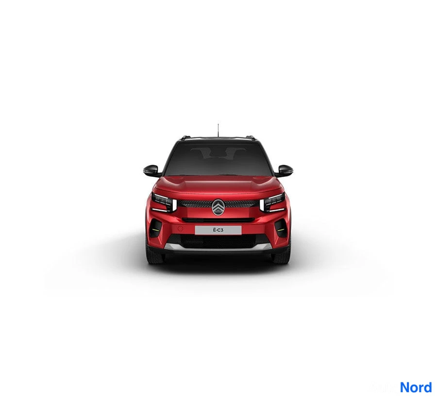 Harmaa Citroen e-C3 2026, edestä, kuva 15