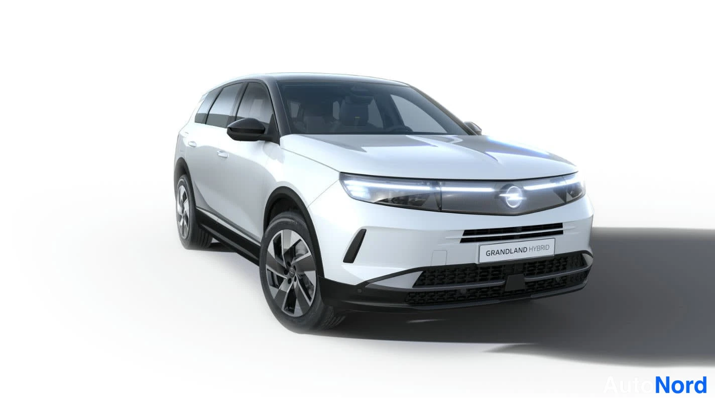 Valkoinen Opel Grandland 2026, etuviisto, keula vasemmalle, kuva 2