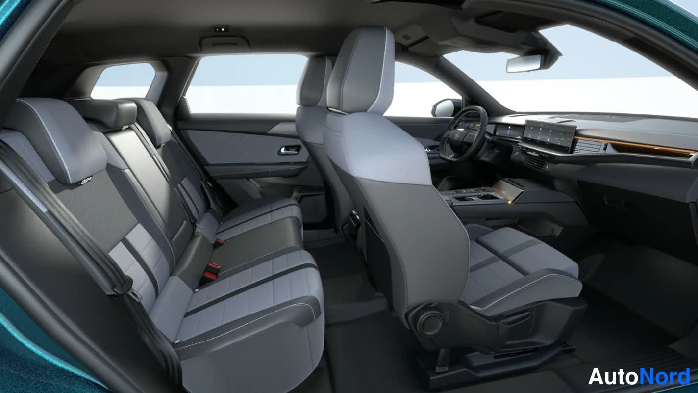 Valkoinen Opel Grandland 2026, takaistuimet, kuva 6