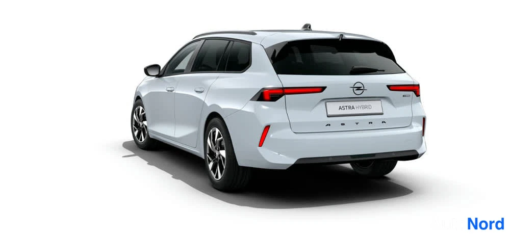 Silver Opel Astra Sports Tourer 2026, rear three-quarter, photo 16