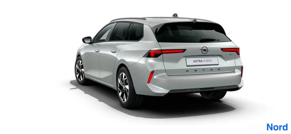 Silver Opel Astra Sports Tourer 2026, rear three-quarter, photo 19