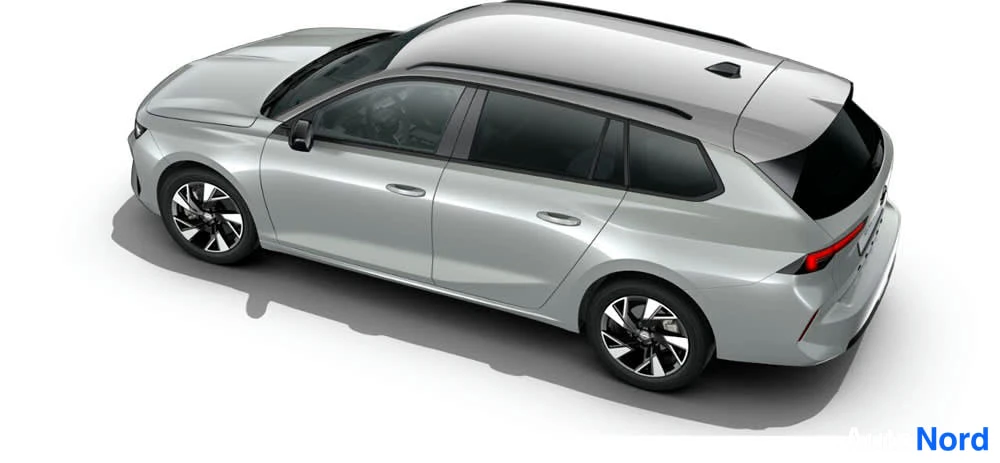 Silver Opel Astra Sports Tourer 2026, rear three-quarter, photo 20