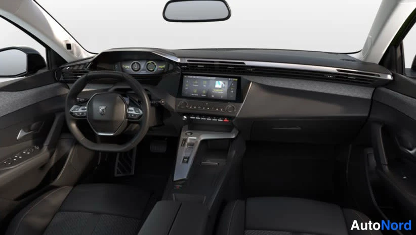 Valkoinen Peugeot 408 2026, ohjaamo, kuva 6