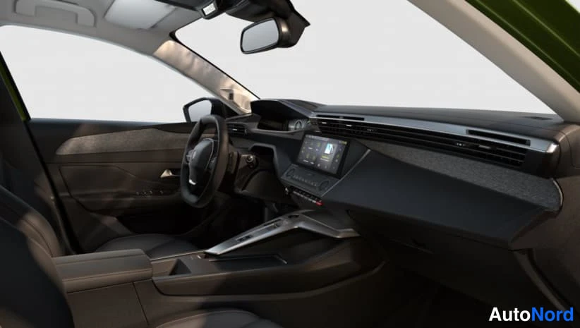 Valkoinen Peugeot 408 2026, ohjaamo, kuva 7