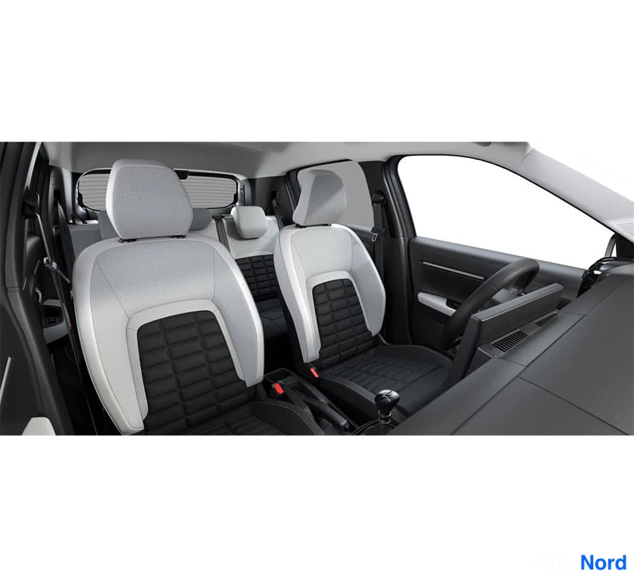 Valkoinen Citroen C3 2026, takaistuimet, kuva 8
