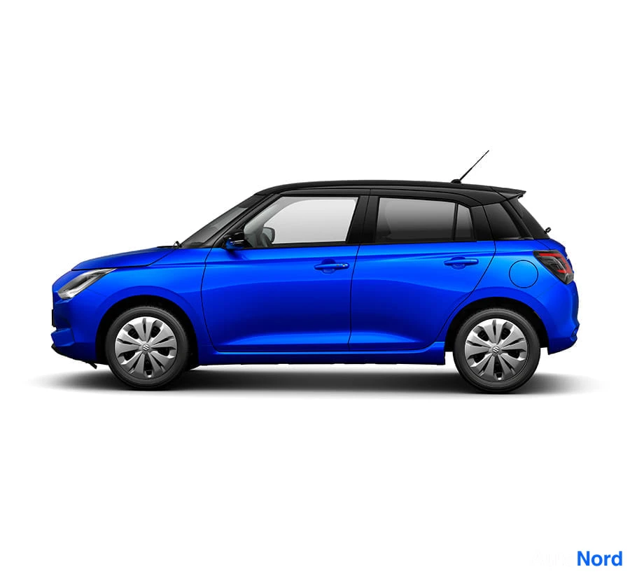 Sininen Suzuki Swift 2026, sivulta, kuva 11