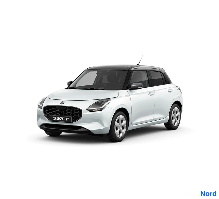 Sininen Suzuki Swift 2026, etuviisto, keula vasemmalle, kuva 8