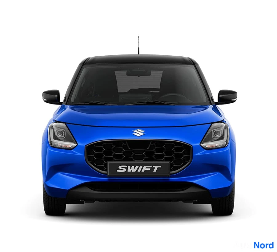 Sininen Suzuki Swift 2026, edestä, kuva 10