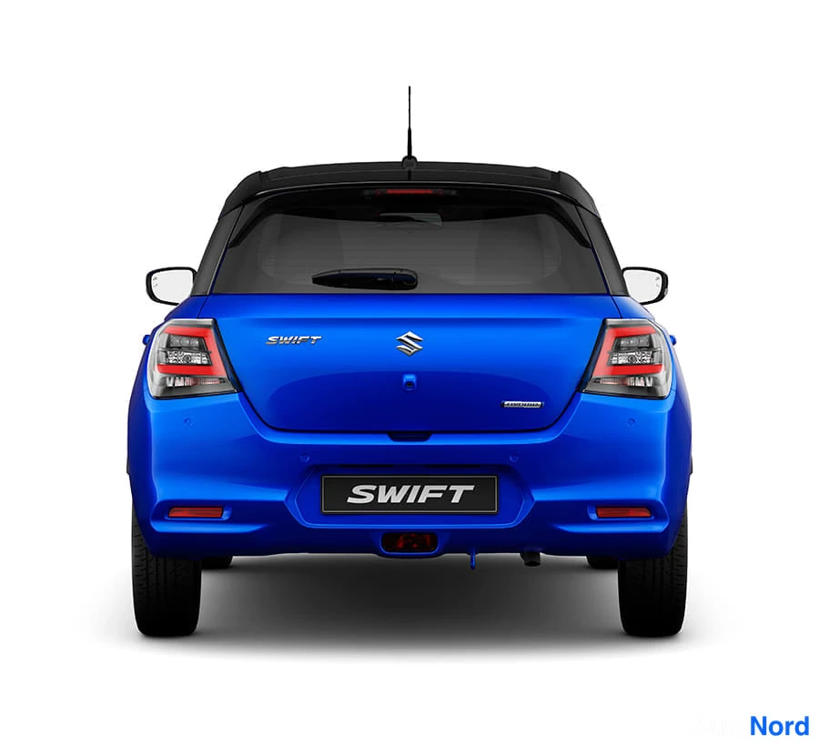 Sininen Suzuki Swift 2026, takaa, kuva 13