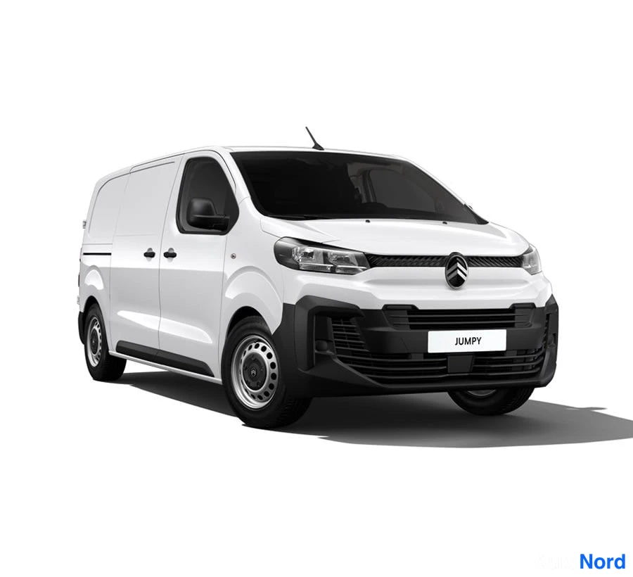 Punainen Citroen Jumpy 2026, etuviisto, keula oikealle, kuva 3