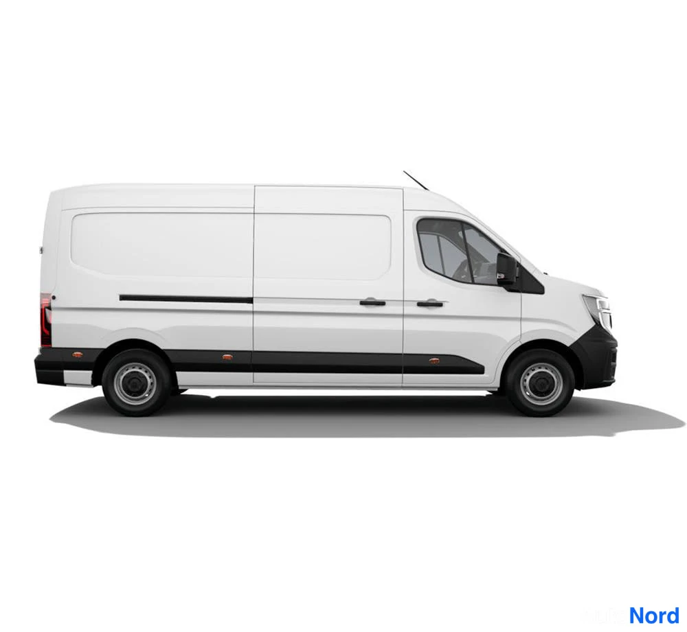 Valkoinen Renault Master 2026, sivulta, kuva 2