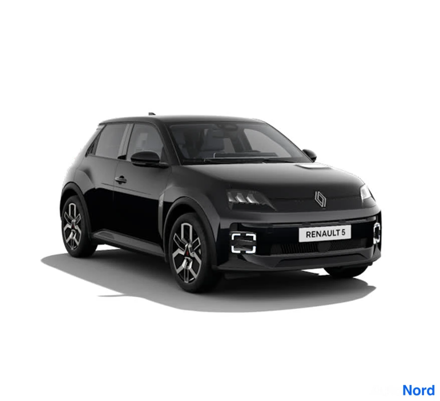 Renault 5 E-Tech electric 2026, etuviisto, keula oikealle, kuva 2