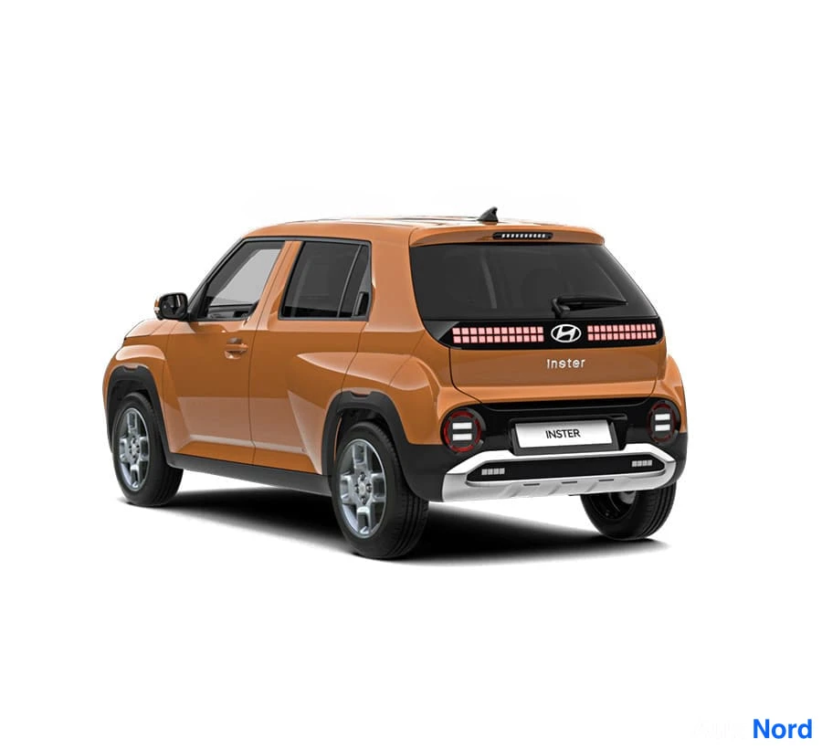 Valkoinen Hyundai Inster 2026, takaviisto, kuva 20