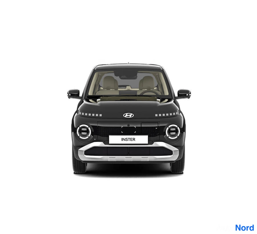 Valkoinen Hyundai Inster 2026, edestä, kuva 8