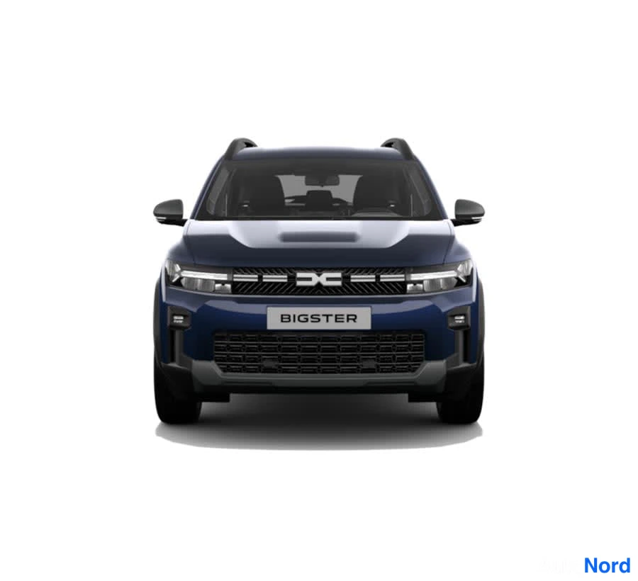Sininen Dacia Bigster 2026, edestä, kuva 3