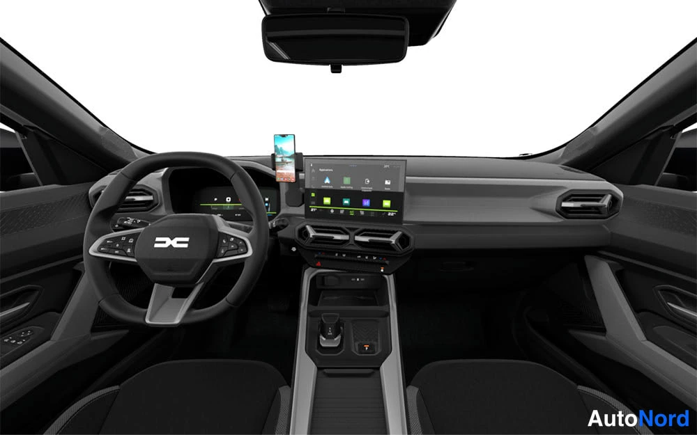 Sininen Dacia Bigster 2026, ohjaamo, kuva 11