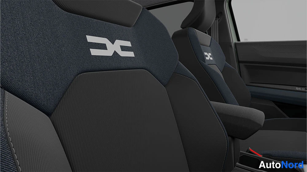 Valkoinen Dacia Duster 2026, etuistuimet, kuva 17