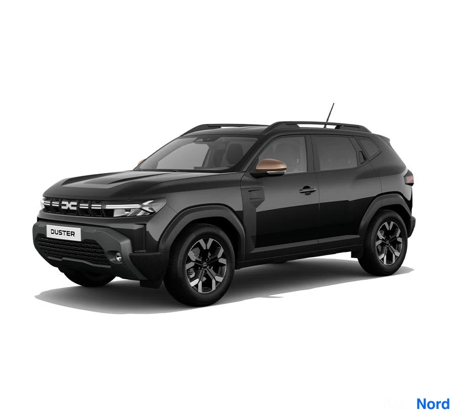Valkoinen Dacia Duster 2026, etuviisto, keula vasemmalle, kuva 3