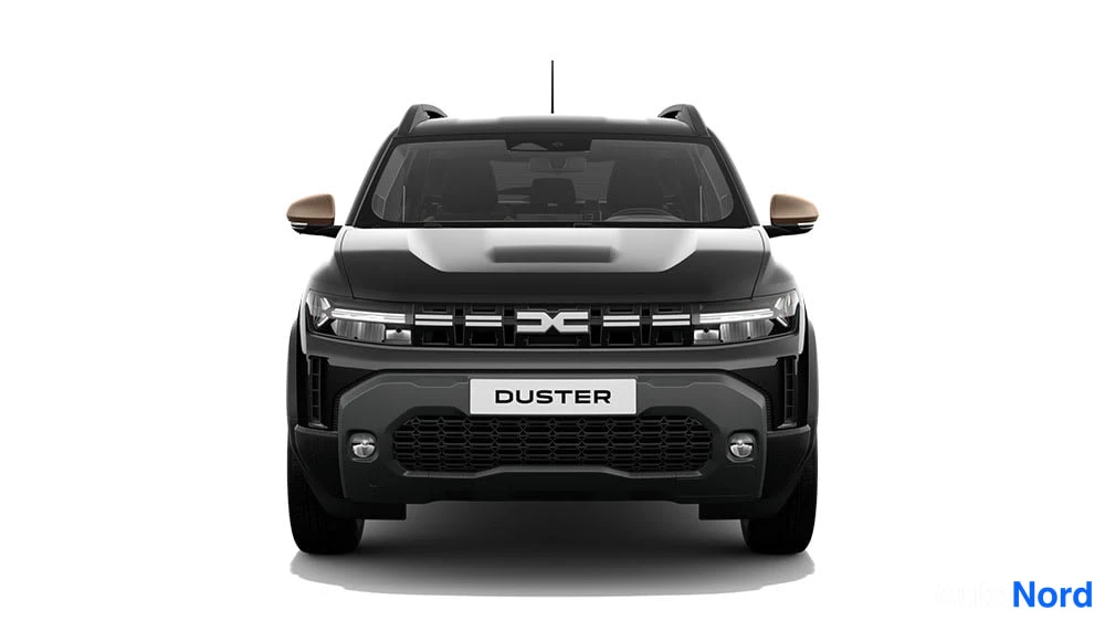 Valkoinen Dacia Duster 2026, edestä, kuva 5