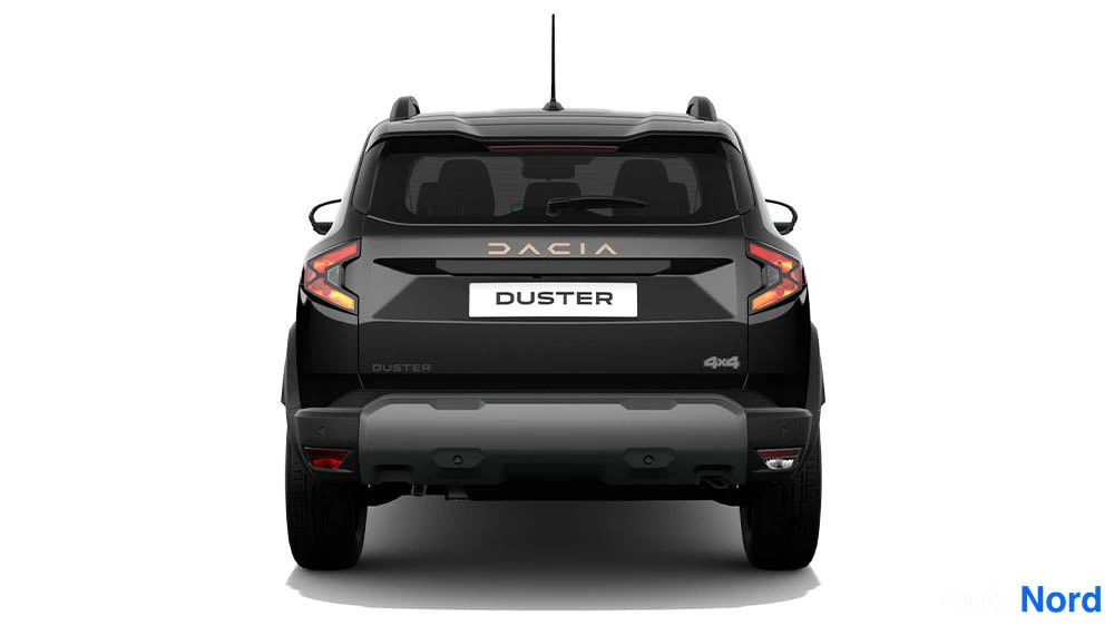 Valkoinen Dacia Duster 2026, takaa, kuva 8