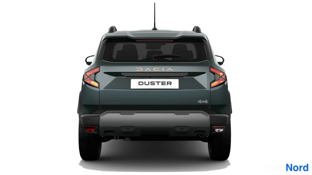 Valkoinen Dacia Duster 2026, takaa, kuva 9