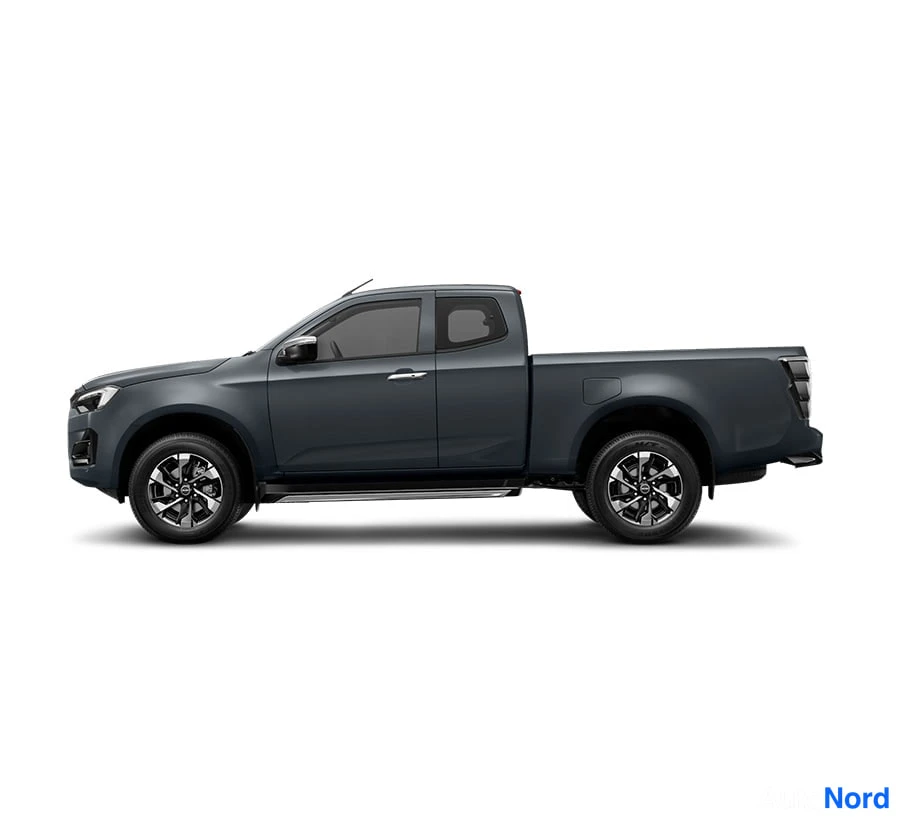 Harmaa Isuzu D-MAX 2026, sivulta, kuva 5