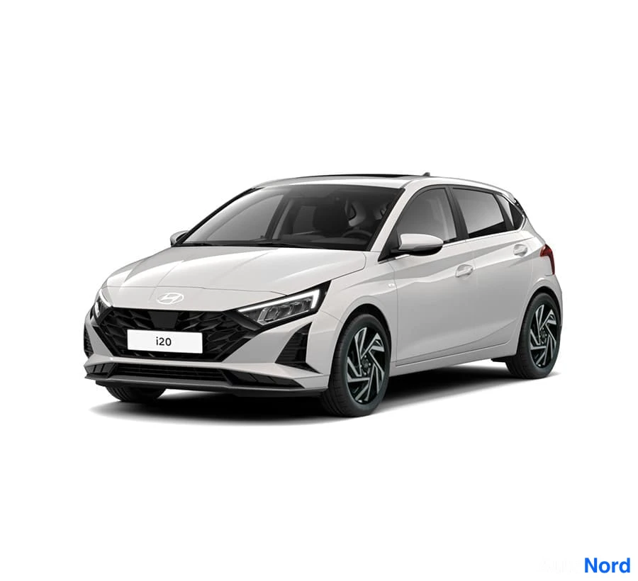 Hyundai i20 2026, etuviisto, keula vasemmalle, kuva 4