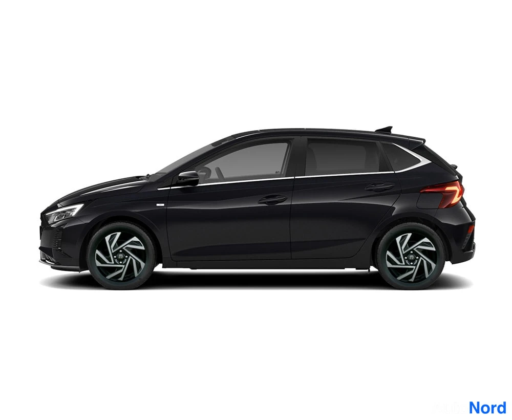 Hyundai i20 2026, etuviisto, keula vasemmalle, kuva 3