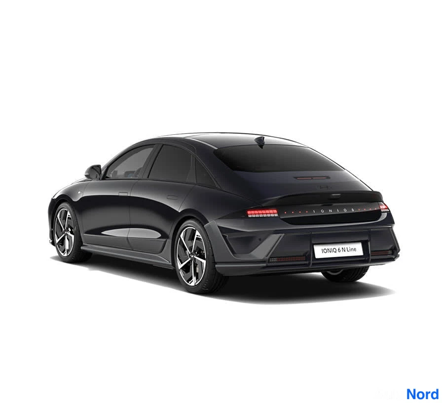 Punainen Hyundai IONIQ 6 2026, takaviisto, kuva 9