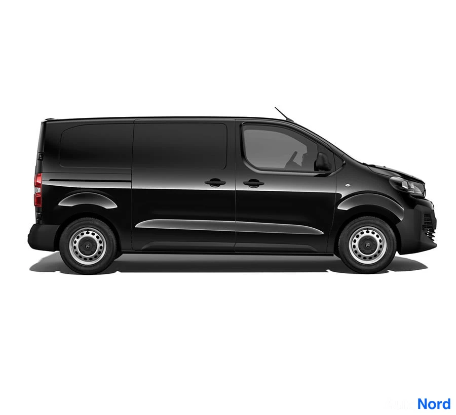 Punainen Citroen Jumpy 2026, etuviisto, keula oikealle, kuva 3