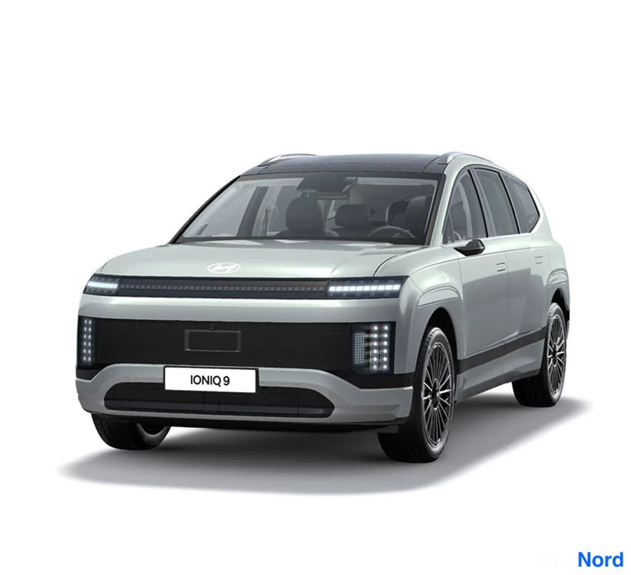 Hyundai IONIQ 9 2026, etuviisto, keula vasemmalle, kuva 7