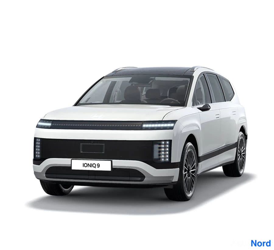Hyundai IONIQ 9 2026, etuviisto, keula vasemmalle, kuva 4