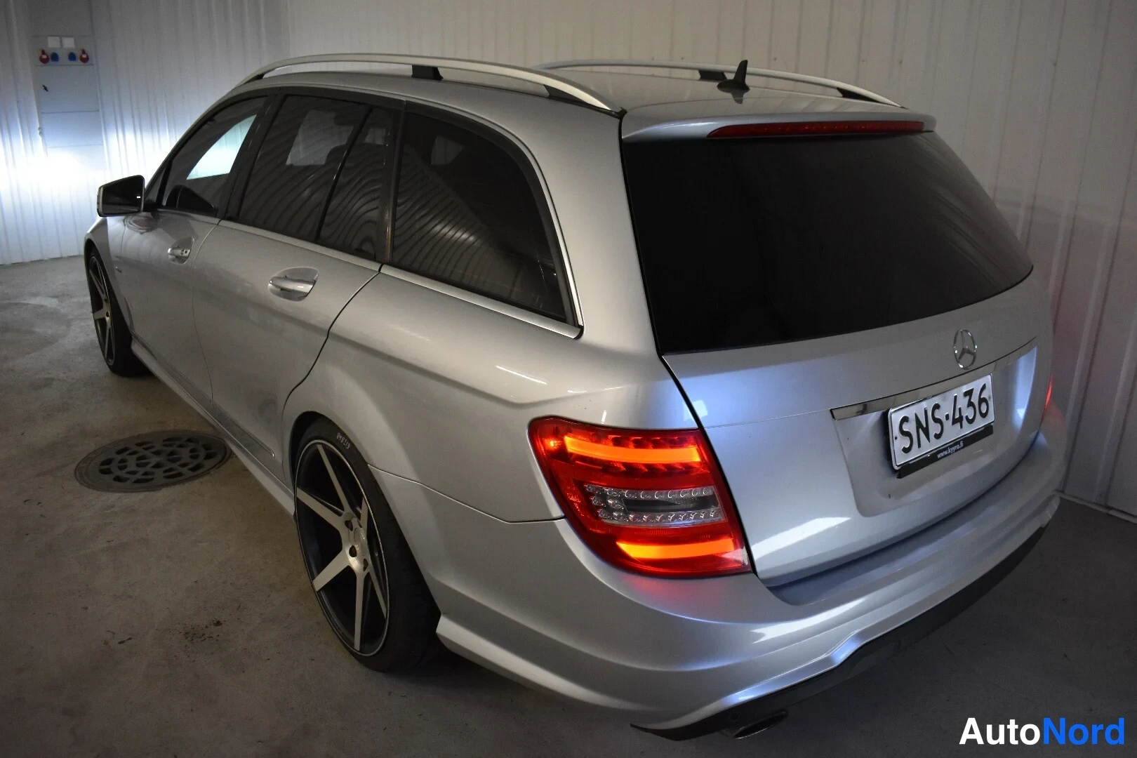 Hopea Mercedes-Benz C 220 CDI 2012, takaviisto, kuva 9