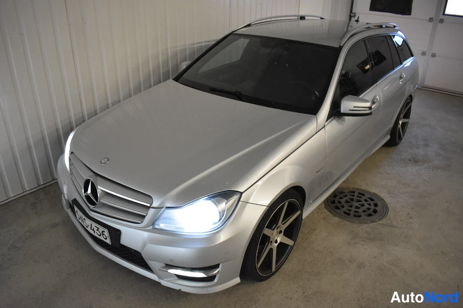 Hopea Mercedes-Benz C 220 CDI 2012, etuviisto, keula vasemmalle, kuva 2