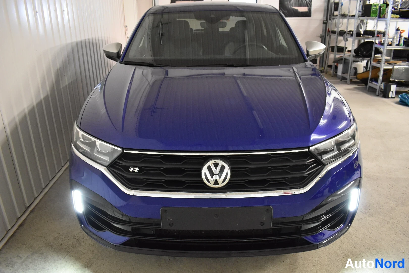 Sininen Volkswagen T-Roc 2020, edestä, kuva 11